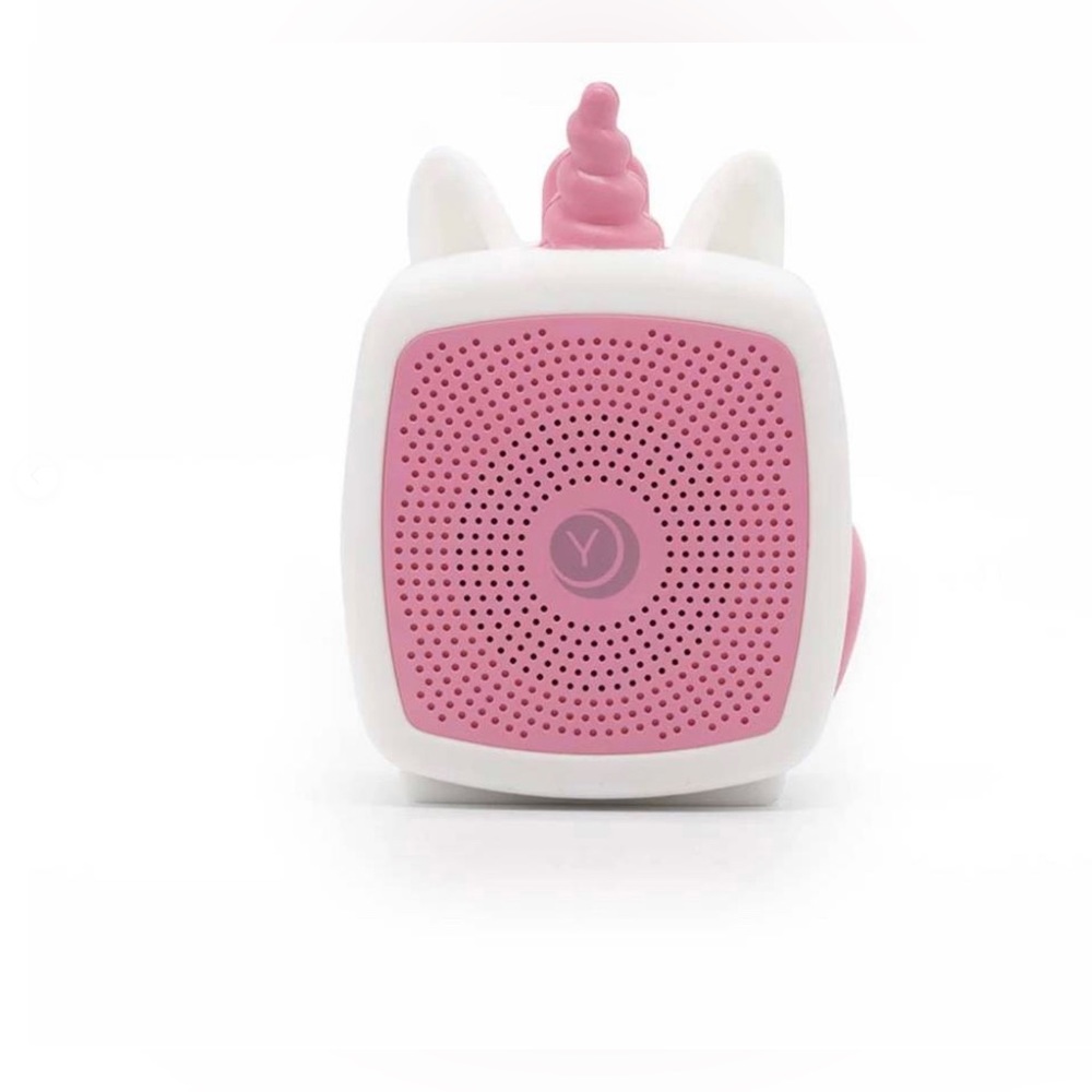Yogasleep unicorn shape is a perfect portable baby white noise machine
